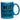 Die Welt ist eine Irrenanstalt und hier ist die Zentrale - Glitzertasse #tassenfarbe_blau