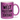 Die Welt ist eine Irrenanstalt und hier ist die Zentrale - Glitzertasse #tassenfarbe_violett