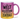 Die Welt ist eine Irrenanstalt und hier ist die Zentrale - Glitzertasse #tassenfarbe_violettgold