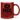 Ich hasse Menschen generell - Glitzertasse #tassenfarbe_rot