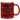 Arbeiten ist wie kacken du gehst weil du musst - Glitzertasse #tassenfarbe_rot