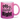 Mrs always right - Glitzertasse #tassenfarbe_roseviolett