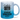 Endlich 18 – jetzt muss ich nur noch erwachsen werden - Glitzertasse #tassenfarbe_silberblau