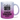 Endlich 18 – jetzt muss ich nur noch erwachsen werden - Glitzertasse #tassenfarbe_silberviolett