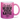 Du bist heißer als mein Kaffee - Glitzertasse #tassenfarbe_roseviolett