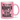 Mit so einem Körper braucht man keine Haare - Glitzertasse #tassenfarbe_rose