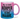 Mit so einem Körper braucht man keine Haare - Glitzertasse #tassenfarbe_roseblau