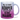 Mit so einem Körper braucht man keine Haare - Glitzertasse #tassenfarbe_silberviolett