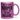 Mit so einem Körper braucht man keine Haare - Glitzertasse #tassenfarbe_violett