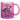 Ich wollte heute die Welt retten, aber es regnet - Glitzertasse #tassenfarbe_roseviolett