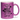 Ich wollte heute die Welt retten, aber es regnet - Glitzertasse #tassenfarbe_violett