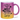Ich wollte heute die Welt retten, aber es regnet - Glitzertasse #tassenfarbe_violettgold