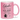 Glück ist einen Menschen wie dich an meiner Seite zu haben - Glitzertasse #tassenfarbe_rose