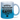 Traue keinem Grafikdesigner, der heute noch keinen Kaffee hatte - Glitzertasse #tassenfarbe_silberblau