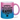 Traue keinem Content Creator, der heute noch keinen Kaffee hatte - Glitzertasse #tassenfarbe_roseblau
