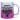 Traue keinem Content Creator, der heute noch keinen Kaffee hatte - Glitzertasse #tassenfarbe_silberviolett