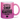 Traue keinem Chef, der heute noch keinen Kaffee hatte - Glitzertasse #tassenfarbe_roseviolett