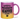 Traue keinem Morgenmuffel, der heute noch keinen Kaffee hatte - Glitzertasse #tassenfarbe_violettgold