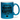 Traue keiner Hebamme, die heute noch keinen Kaffee hatte - Glitzertasse #tassenfarbe_blau