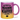 Traue keiner Hebamme, die heute noch keinen Kaffee hatte - Glitzertasse #tassenfarbe_violettgold