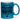 Traue keiner Pflegerin, die heute noch keinen Kaffee hatte - Glitzertasse #tassenfarbe_blau