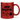 Meine Morgenroutine: Zigarette, Kaffee, Kacken - Glitzertasse #tassenfarbe_rot