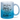 Wenn du mir dein Herz öffnest, packe ich da ganz viel Liebe rein - Glitzertasse #tassenfarbe_silberblau