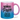 Bonus-Papa – nicht in meiner DNA, aber in meinem Herzen - Glitzertasse #tassenfarbe_roseblau