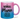 Bonus-Mama – nicht in meiner DNA, aber in meinem Herzen - Glitzertasse #tassenfarbe_roseblau