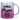 Bonus-Mama – nicht in meiner DNA, aber in meinem Herzen - Glitzertasse #tassenfarbe_silberviolett