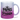 Papas Prinzessin - Glitzertasse #tassenfarbe_silberviolett