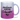 Glückwunsch, du wirst Schwester! - Glitzertasse #tassenfarbe_silberviolett