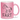 Färt - Glitzertasse #tassenfarbe_rose