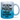 Ich nehme meine Probleme mit einer Prise Glitzer, bitte - Glitzertasse #tassenfarbe_silberblau