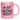 Du bist mein Herzensmensch - Glitzertasse #tassenfarbe_rose