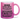 Meine Lieblings-Yogaübung: aufgehender Mittelfinger im Morgenrot - Glitzertasse #tassenfarbe_roseviolett