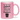 Alles, was man im Leben braucht, sind Pommes - Glitzertasse #tassenfarbe_rose