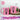 Alles, was man im Leben braucht, sind Pommes - Glitzertasse #tassenfarbe_rose