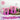 Alles, was man im Leben braucht, sind Pommes - Glitzertasse #tassenfarbe_roseviolett