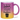 Alles, was man im Leben braucht, sind Pommes - Glitzertasse #tassenfarbe_violettgold