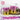 Alles, was man im Leben braucht, sind Pommes - Glitzertasse #tassenfarbe_violettgold
