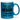 Wie gut, dass mich niemand denken hören kann - Glitzertasse #tassenfarbe_blau