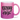 Erzieher mit Herz - Glitzertasse #tassenfarbe_roseviolett