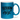 Erzieherin mit Herz - Glitzertasse #tassenfarbe_blau