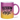 Erzieherin mit Herz - Glitzertasse #tassenfarbe_violettgold