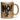 Nö! Katze - Glitzertasse #tassenfarbe_dunkel-gold