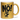 Nö! Katze - Glitzertasse #tassenfarbe_gold