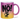 Nö! Katze - Glitzertasse #tassenfarbe_violettgold