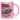 Dieser Moment, wenn du realisierst, dass du eigentlich auf der Arbeit lebst - Glitzertasse #tassenfarbe_rose