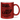 Dieser Moment, wenn du realisierst, dass du eigentlich auf der Arbeit lebst - Glitzertasse #tassenfarbe_rot